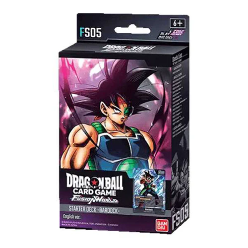 Dragon Ball Card Game - Fusion World Bardock (FS05) Starter Deck - English